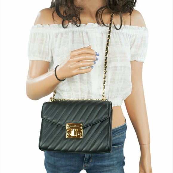 Michael Kors Bags Michael Kors Rose Medium Flap Shoulder Bag Vegan